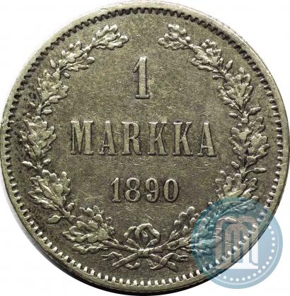Picture 1 markka 1890 year L 