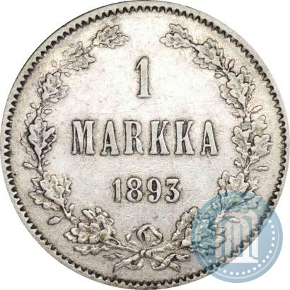 Picture 1 markka 1893 year L 
