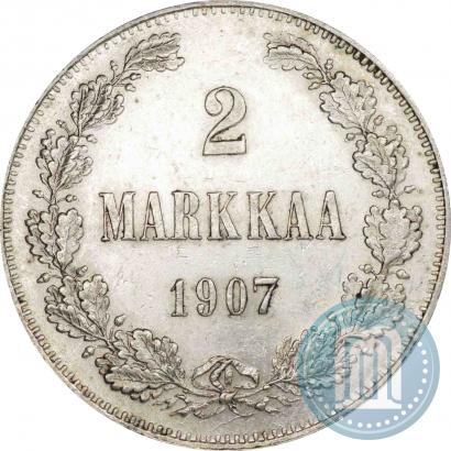 Picture 2 markkaa 1907 year L 