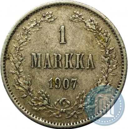 Picture 1 markka 1907 year L 