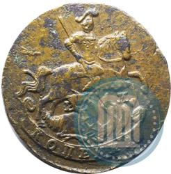 Picture 1 kopeck 1789 year ЕМ 
