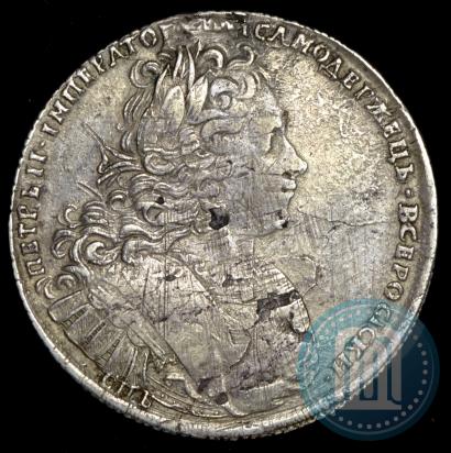 Фото 1 рубль 1727 года  "Петербургский тип"