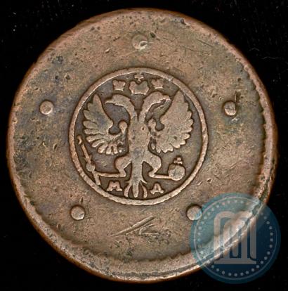 Picture 5 kopecks 1730 year МД 