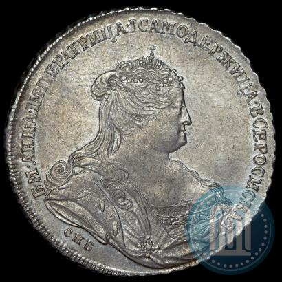 Picture 1 rouble 1738 year СПБ "Petersburg type"
