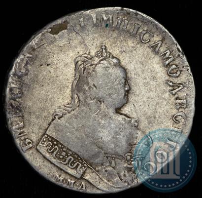 Picture 1 rouble 1744 year ММД 