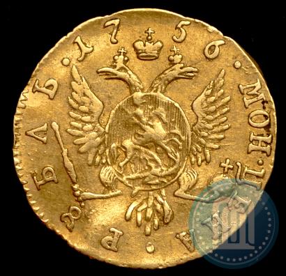 Picture 1 rouble 1756 year  