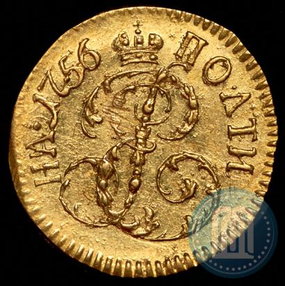 Фото Полтина 1756 года  
