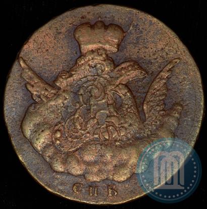 Picture 1 kopeck 1756 year СПБ 