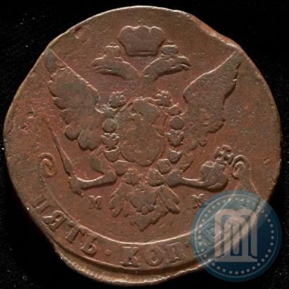 Picture 5 kopecks 1760 year ММ 