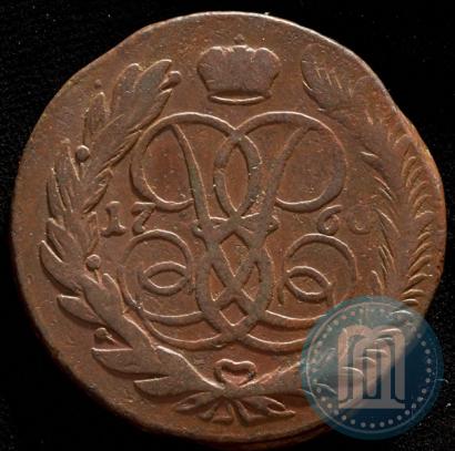 Picture 5 kopecks 1760 year ММ 
