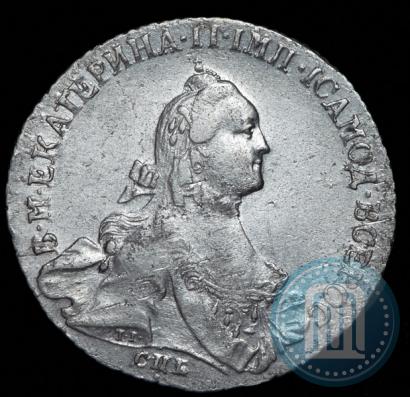 Фото Полтина 1764 года СПБ-СА 