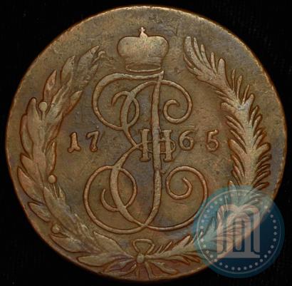 Picture 5 kopecks 1765 year СМ 