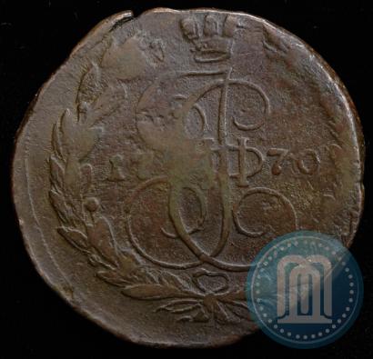 Picture 5 kopecks 1770 year ЕМ 
