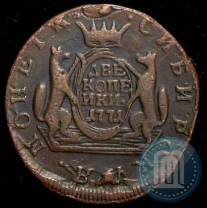 Picture 2 kopecks 1771 year КМ 