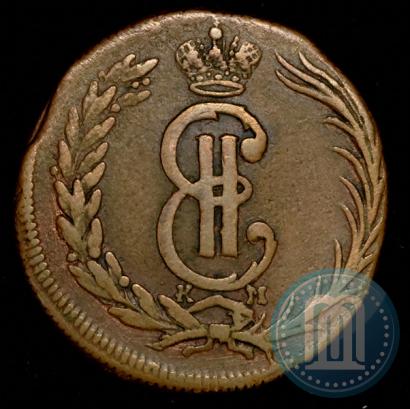 Фото 2 копейки 1774 года КМ 