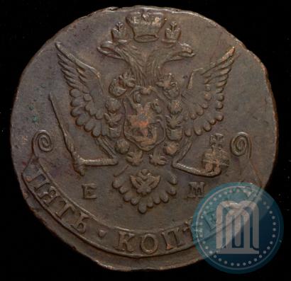 Фото 5 копеек 1779 года ЕМ 