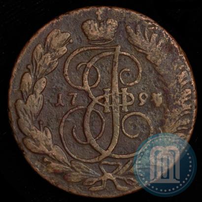 Picture 2 kopecks 1794 year АМ 