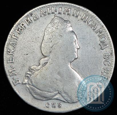 Фото 1 рубль 1796 года СПБ-IC 