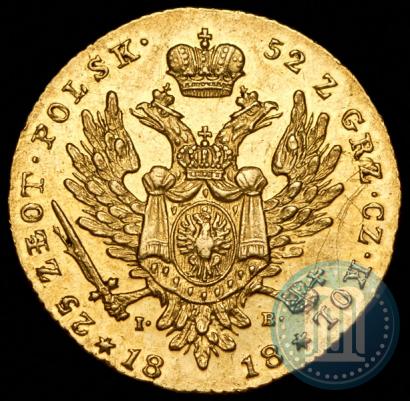 Picture 25 złotych 1818 year IB 