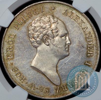 Picture 10 złotych 1823 year IB 