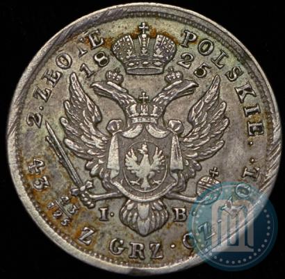 Picture 2 złote 1825 year IB 