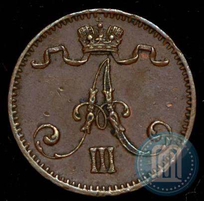 Picture 1 penni 1881 year  