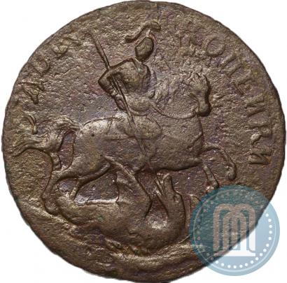 Фото 2 копейки 1757 года  "Номинал над Св. Георгием"