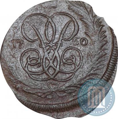 Фото 1 копейка 1760 года  