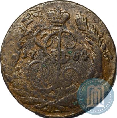 Фото 2 копейки 1764 года ЕМ 