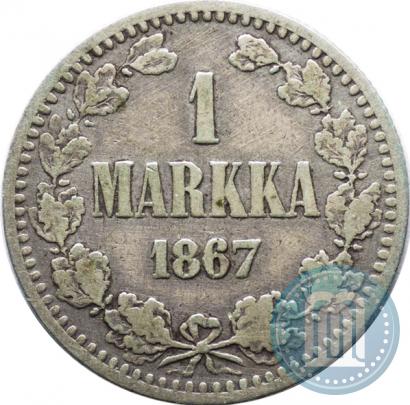 Фото 1 марка 1867 года S 