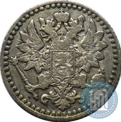 Picture 25 pennia 1867 year S 