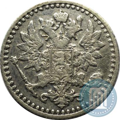 Picture 25 pennia 1868 year S 
