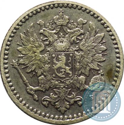Фото 50 пенни 1869 года S 