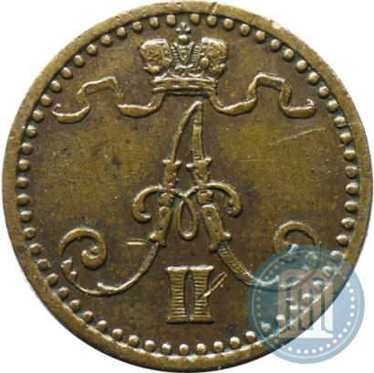 Фото 1 пенни 1870 года  