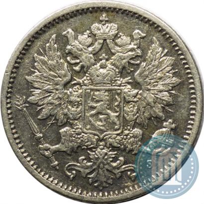 Picture 25 pennia 1872 year S 