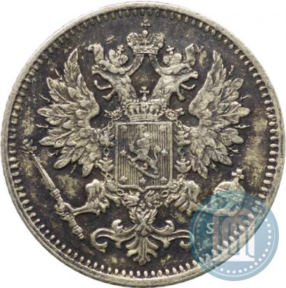 Фото 25 пенни 1873 года S 