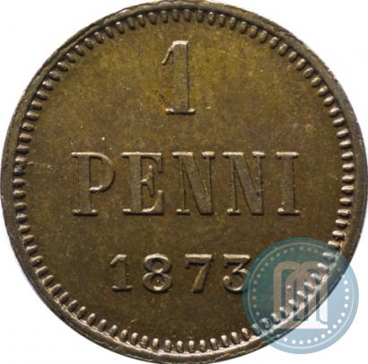Picture 1 penni 1873 year  