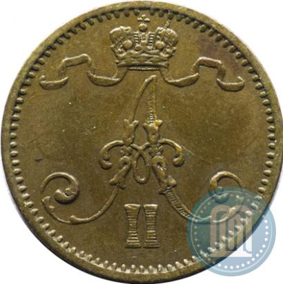 Фото 1 пенни 1874 года  