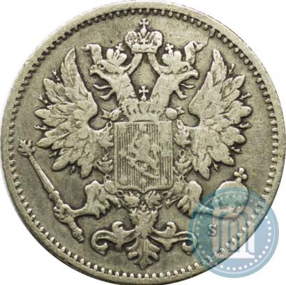 Фото 25 пенни 1875 года S 