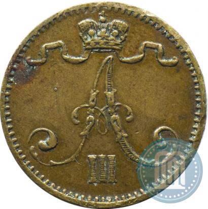 Фото 1 пенни 1882 года  