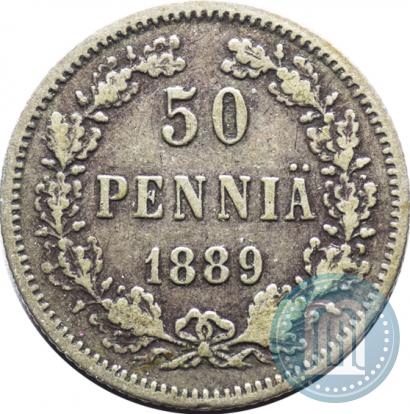 Picture 50 pennia 1889 year L 