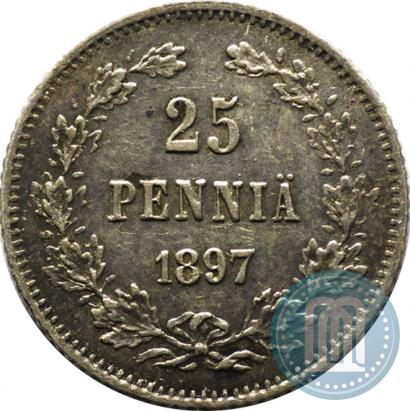 Фото 25 пенни 1897 года L 