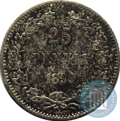 Фото 25 пенни 1899 года L 