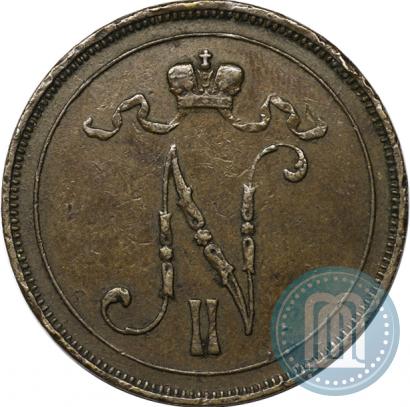 Picture 10 pennia 1899 year  