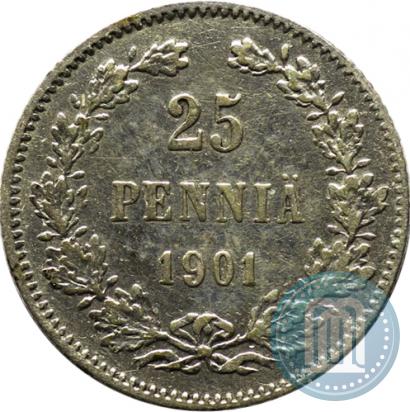 Picture 25 pennia 1901 year L 