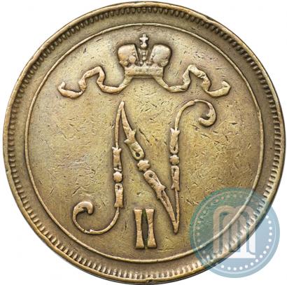 Фото 10 пенни 1912 года  