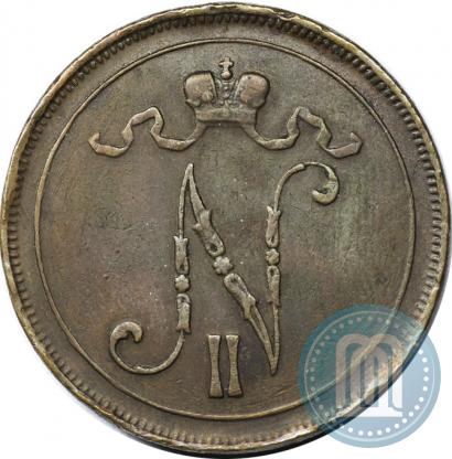 Picture 10 pennia 1913 year  