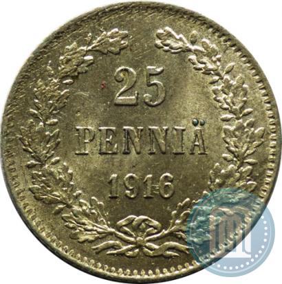 Фото 25 пенни 1916 года S 