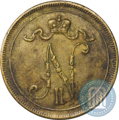 Picture 10 pennia 1916 year  