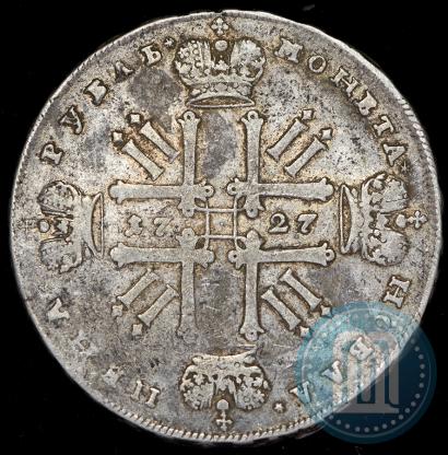 Picture 1 rouble 1727 year  "Moscow type"